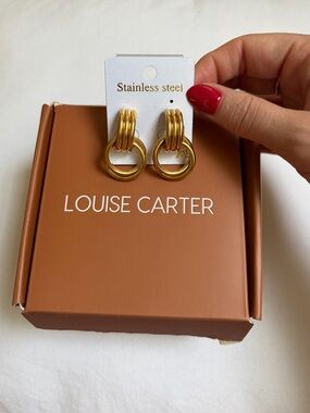 Louise Carter Milan Gold Earrings